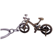 キーホルダー キーリング バッグチャーム メタル 自転車 クロスバイク ユニーク おしゃれ プレゼント ギフト 景品 ブロンズカラー