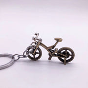 キーホルダー キーリング バッグチャーム メタル 自転車 クロスバイク ユニーク おしゃれ プレゼント ギフト 景品 ブロンズカラー