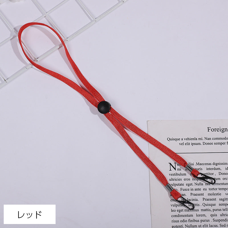 ハットストラップ 同色5本セット 帽子用 あごひも マスク ホルダー 商品画像5