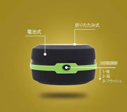 LEDランタン LEDライト 電池式 折りたたみ 取っ手付き 吊り下げ ポータブル コンパクト 持ち運び便利 懐中電灯 アウトドア キャンプ 折り畳み 停電対策 非常灯 作業灯 災害 防災 寝室 車中泊