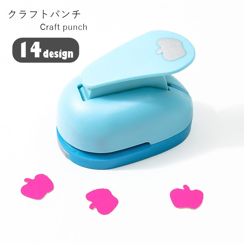 クラフトパンチ 穴あけパンチ 文房具 ハンドメイド用品 ハンドメイド雑貨 工作用具 事務用品 手のひらサイズ 小型 コンパクト 鳥 蝶 動物 ハート お花 フラワー 楓 紅葉 王冠 オレンジ ピンク ブルー ポップ カジュアル 可愛い キュート おしゃれ