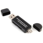 外付けメモリカードリーダー USB SDカード MicroSDカード パソコン周辺機器 記憶装置 OTG対応 Mac 64GB USB2.0 Androidスマートフォン Windows10