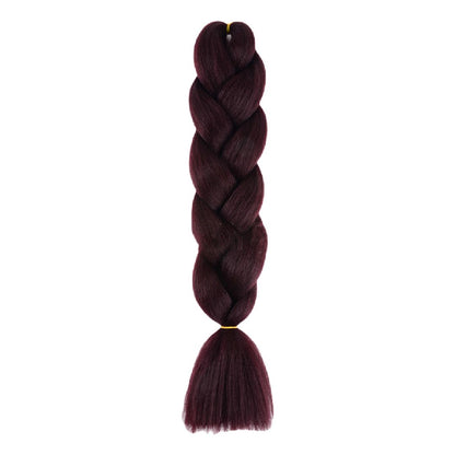 ポイントウィッグ つけ毛 エクステンション ヘアアレンジ ブレイズ コーンロウ A10 バリエーション画像