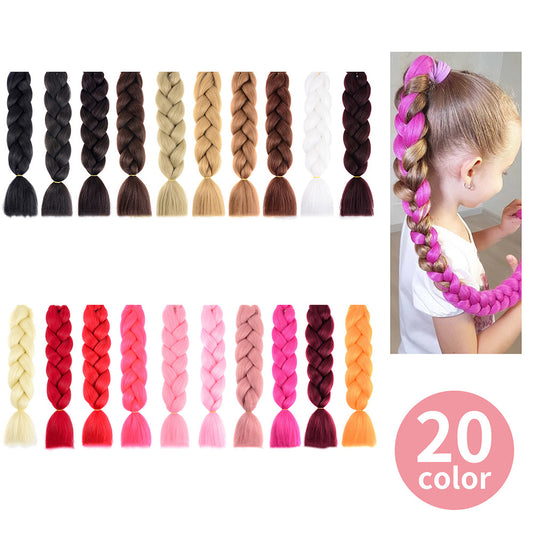 ポイントウィッグ つけ毛 エクステンション ヘアアレンジ ブレイズ コーンロウ 商品画像