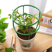 園芸用支柱 リング支柱 組み立て式 2段 植木鉢用 花 観葉植物 ガーデニング フラワー 支柱 花支え サポート フレーム 簡単取付 再利用 つる 野菜 植物 栽培 家庭菜園 植物サポート 高さ調節可能