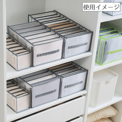 衣類収納ボックス 下着収納ケース 仕切りボックス 5マス 6マス 7マス 商品画像3