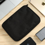 タブレットケース iPadケース 文房具入れ 書類入れ ケーブル収納 保護 傷防止 無地 持ち運び 軽量 多機能 収納 整理 シンプル おしゃれ 便利 学生 大人 出張 ビジネス ギフト プレゼント ネイビー 黒 グレー