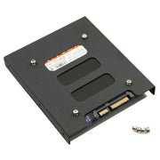 2.5→ 3.5インチHDD/SSD用変換ブラケット 変換マウンタ サイズ変換ブラケット 2.5インチドライブベイ PC用 スチール製 ネジ付き