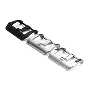尾錠 バックル 腕時計用 交換用パーツ 修理 予備部品 18mm 20mm 22mm 24mm 26mm ウォッチ 修繕 カスタム メンズ レディース 紳士用 婦人用  ベルト交換 おしゃれ かっこいい マットカラー 光沢 シルバーカラー ブラック