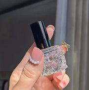 アトマイザー 10ml ガラス製 小瓶 小分け 詰替え容器 スプレーボトル 蓋付き 香水 おしゃれ かわいい フレグランス パフューム 化粧水 液体 携帯用 持ち運び 透明 クリア