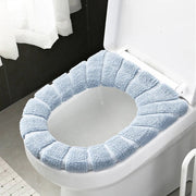 便座カバー 便座マット トイレカバー トイレ用カバー トイレ雑貨 生活雑貨 円形 厚手 O型 U型 V型 冷え防止 無地 グリーン ブルー ピンク ベージュ シンプル カジュアル 可愛い キュート おしゃれ 秋 冬
