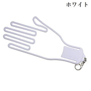 グローブハンガー グローブホルダー 単品 1個 片手用 ゴルフ用品 手袋ホルダー ナスカン付き 吊り下げ ぶら下げ 乾燥 型崩れ防止 持ち運び便利 シンプル ゴルフグッズ