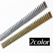 腕時計ベルト レディース メンズ 12mm 14mm 16mm 18mm メタルバンド 伸縮バンド 交換用 替えベルト 修理 パーツ 部品 蛇腹バンド 男性 女性 男女兼用 ユニセックス シンプル