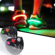 シューズクリップ LEDライト 光る 単品 ランニング ジョギング 靴 散歩 夜間 夜道 事故防止 安全対策 シュークリッパー 自転車 アウトドア