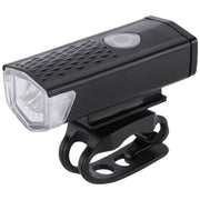 自転車用ライト ヘッドライト フロントライト LEDライト USB充電式 自転車 サイクリング 通勤 通学 レジャー 夜間 雨天 防水 取付簡単 ベルト 調節可能 ブラック ホワイト 黒 白 リチウム