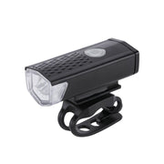 自転車用ライト ヘッドライト フロントライト LEDライト USB充電式 自転車 サイクリング 通勤 通学 レジャー 夜間 雨天 防水 取付簡単 ベルト 調節可能 ブラック ホワイト 黒 白 リチウム