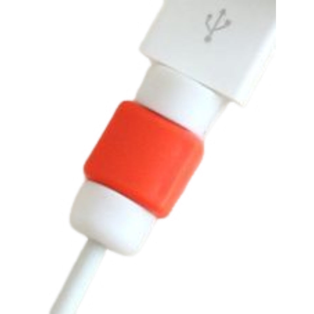 ケーブル保護カバー 同色3個セット 充電コード 充電ケーブル iPhone アイフォーン 断線防止 保護 キャップ 無地 シンプル カラバリ豊富