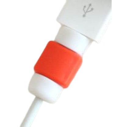 ケーブル保護カバー 同色3個セット 充電コード 充電ケーブル iPhone アイフォーン レッド バリエーション画像