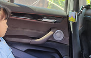 車用スマホホルダー カー用品 車載 スマホスタンド 携帯ホルダー クリップ式 ルームミラー 運転席 後部座席 角度調整可能 カーアクセサリー