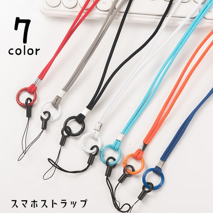 スマホストラップ ストラップ ネックストラップ 首掛け 携帯ストラップ 落下防止 商品画像