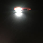 キーライト ライト カラビナ 自転車 LED 夜 コンパクト サイクリング アウトドア ブラック レッド 黒 赤