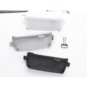 ペンケース 筆箱 ふでばこ 筆記用具入れ 小物収納 文房具 ステーショナリー 三角形 メッシュ ファスナー ジップ シンプル 軽量 通気性 おしゃれ