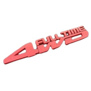 カーステッカー 4WD 自動車用ステッカー 3Dステッカー シール貼り付けタイプ 立体的 車 四駆 エンブレム ドレスアップ かっこいい カー用品 車用品