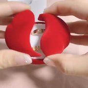 リングケース 指輪ケース アクセサリーケース ジュエリーボックス 収納 ディスプレイ 保管 シンプル おしゃれ かわいい プレゼント ギフト