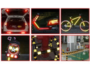 反射テープ 反射ステッカー 安全警告テープ 反射板 DIY 5cm×3m 安全保護用品 蛍光反射 夜間 事故防止 衝突防止 自動車 バイク 自転車 駐車場 現場工事