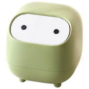 卓上ゴミ箱 ダストボックス ミニサイズ ごみ箱 ワンプッシュ 蓋付き ゴミ袋 中身が見えない 脚付き コンパクト 可愛い 机上 小型 インテリア 雑貨
