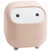 卓上ゴミ箱 ダストボックス ミニサイズ ごみ箱 ワンプッシュ 蓋付き ゴミ袋 中身が見えない 脚付き コンパクト 可愛い 机上 小型 インテリア 雑貨