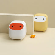 卓上ゴミ箱 ダストボックス ミニサイズ ごみ箱 ワンプッシュ 蓋付き ゴミ袋 中身が見えない 脚付き コンパクト 可愛い 机上 小型 インテリア 雑貨
