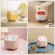 卓上ゴミ箱 ダストボックス ミニサイズ ごみ箱 ワンプッシュ 蓋付き ゴミ袋 中身が見えない 脚付き コンパクト 可愛い 机上 小型 インテリア 雑貨