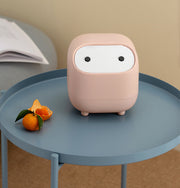卓上ゴミ箱 ダストボックス ミニサイズ ごみ箱 ワンプッシュ 蓋付き ゴミ袋 中身が見えない 脚付き コンパクト 可愛い 机上 小型 インテリア 雑貨