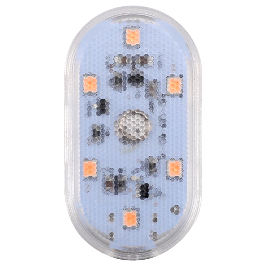 LEDルームランプ カー用品 ワンタッチライト ルームランプ LEDライト タッチライト 充電式 USB充電 フットランプ カラフル マグネット おしゃれ かわいい かっこいい 照明 足元 自動車 車内 車
