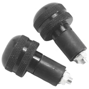 バーエンド 左右2個セット アルミ削り出し 22mm 汎用 グリップエンド キャップ ハンドル バイク オートバイ カスタム パーツ