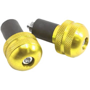 バーエンド 左右2個セット アルミ削り出し 22mm 汎用 グリップエンド キャップ ハンドル バイク オートバイ カスタム パーツ