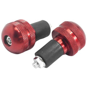 バーエンド 左右2個セット アルミ削り出し 22mm 汎用 グリップエンド キャップ ハンドル バイク オートバイ カスタム パーツ