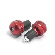 バーエンド 左右2個セット アルミ削り出し 22mm 汎用 グリップエンド キャップ ハンドル バイク オートバイ カスタム パーツ