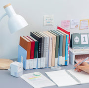 ブックスタンド ブックエンド 本立て おしゃれ オシャレ シンプル 卓上 子供部屋 本棚 書斎 収納 インテリア 雑貨 可愛い かわいい パステルカラー キッチン