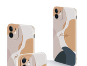 iPhoneケース iPhoneカバー スマートフォンケース スマホケース スマホカバー スマホアクセサリー モランディ キズ防止 汚れ防止 スリム