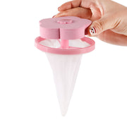 洗濯機用 くず取りネット 単品 1個 洗濯用品 ゴミ取りネット ゴミキャッチャー 糸くずフィルター クズ取り 縦型洗濯機用 浮き型 フラワー 花 ランドリー用品 便利 簡単 日用品雑貨