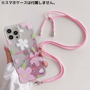スマホショルダーストラップ ストラップホルダー ケースに挟むだけ ネックストラップ 首掛け 肩掛け 斜めがけ 紐 落下防止 携帯