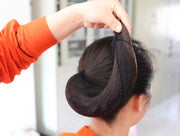 シニヨンネット 同色10個セット ヘアネット お団子ネット レディース 女性 婦人 ヘアアクセサリー 50cm まとめ髪 髪束ねネット お団子ヘア 束ね髪 ヘアアレンジ バレエ 新体操 ダンス 伸びる 伸縮性 単色 目立ちにくい シンプル 黒 茶 金 ベージュ 白