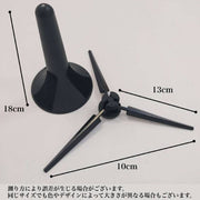 トランペットホルダー トランペット三脚スタンド フロアホルダー ブラック 持ち運び 楽器アクセサリー ポータブル