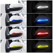 カーステッカー 反射ステッカー サイドミラー用 車用ステッカー バイクステッカー デカール 車用シール 光る ライン ワンポイント かっこいい おしゃれ 装飾 外装 デコレーション カスタム ドレスアップ カーアクセサリー 自動車 車用品 バイク用品