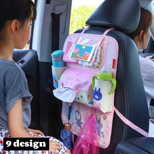 シートバックポケット 車内収納 車載 カー用品 子供 可愛い 商品画像