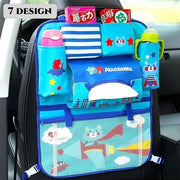 シートバックポケット 車内収納 車載 カー用品 子供 可愛い バックシート 後部座席 大容量 多機能 小物入れ 折りたたみ 防汚 取り付け簡単 コンパクト 整理整頓 隙間収納 車用品 オーガナイザー キックガード ドリンクホルダー 保温 保冷 ティッシュ スマホ 折り畳み傘 メッシュ マジック テープ ファスナー フック オックスフォード 旅行 ドライブ アウトドア レジャー