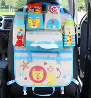 シートバックポケット 車内収納 車載 カー用品 子供 可愛い バックシート 後部座席 大容量 多機能 小物入れ 折りたたみ 防汚 取り付け簡単 コンパクト 整理整頓 隙間収納 車用品 オーガナイザー キックガード ドリンクホルダー 保温 保冷 ティッシュ スマホ 折り畳み傘 メッシュ マジック テープ ファスナー フック オックスフォード 旅行 ドライブ アウトドア レジャー