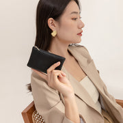 コインケース 小銭入れ カードケース 男女兼用 ユニセックス レディース メンズ ミニ財布 カード入れ ファスナー コンパクト 上品 シンプル おしゃれ